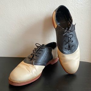 GH Bass Saddle Shoes